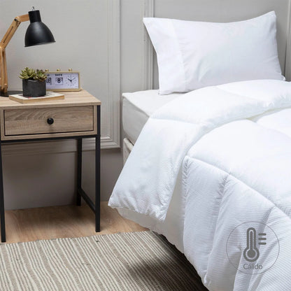 Edredón Plumón Blanco 500 GSM – Hipoalergénico, Poliéster Premium