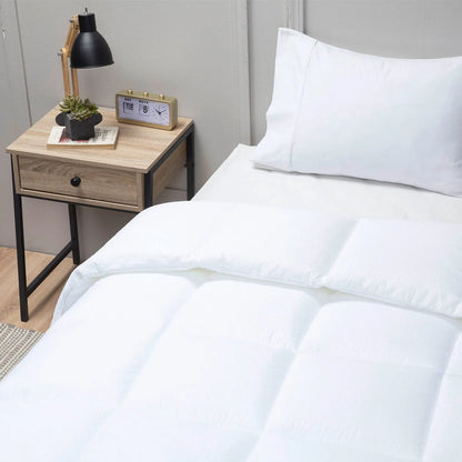 Edredón Plumón Blanco 500 GSM – Hipoalergénico, Poliéster Premium