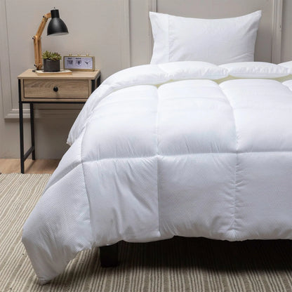 Edredón Plumón Blanco 500 GSM – Hipoalergénico, Poliéster Premium