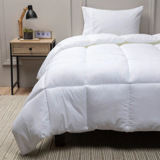 Edredón Plumón Blanco 500 GSM – Hipoalergénico, Poliéster Premium