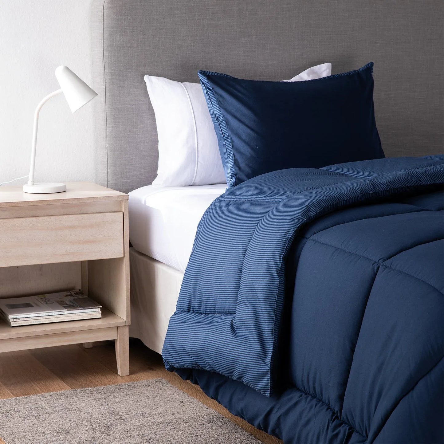 Edredón Bicolor de Poliéster